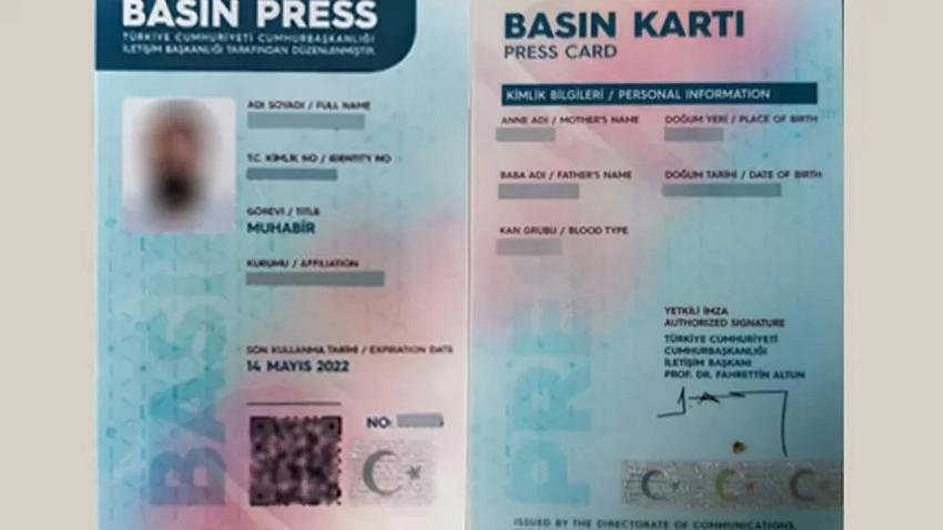 BASIN KARTI ARTIK KİMLİK YERİNE GEÇEBİLECEK