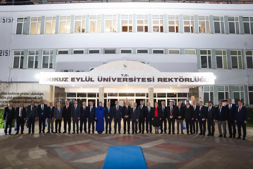 YÖK BAŞKANI 9 EYLÜL ÜNİVERSİTESİ'NDE