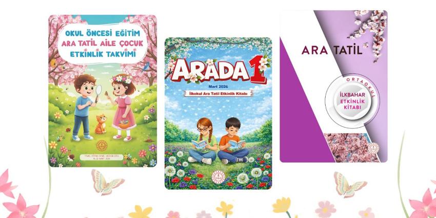 MEB'DEN ARA TATİL ETKİNLİK KİTAPLARI. İŞTE O LİNK 