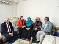 AK PARTİLİ BURSALI ŞEHİT AİLESİ İLE BULUŞTU