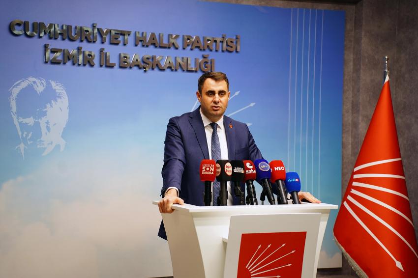 CHP İZMİR'DEN 'MENZİL' TEPKİSİ