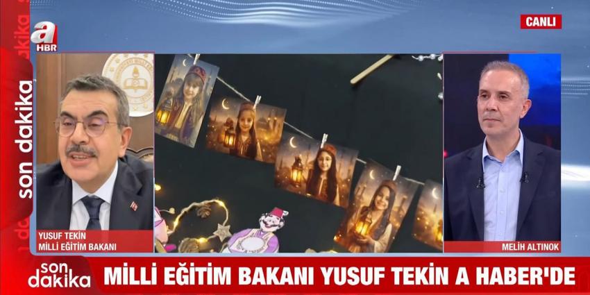 MEB BAKANI TEKİN LAİKLİK BİLDİRİSİNİ YARGIYA TAŞIYOR