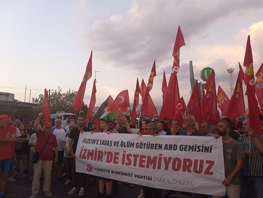 TKP İZMİR'DEN ABD'Lİ ASKERLERE YUMURTA SÜRPRİZİ