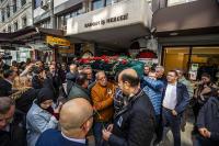 İZMİR BASINI 'BURCU'YU UĞURLADI