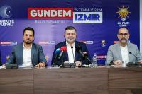 AK PARTİLİ SAYGILI'DAN 'İZMİR' AÇIKLAMALARI