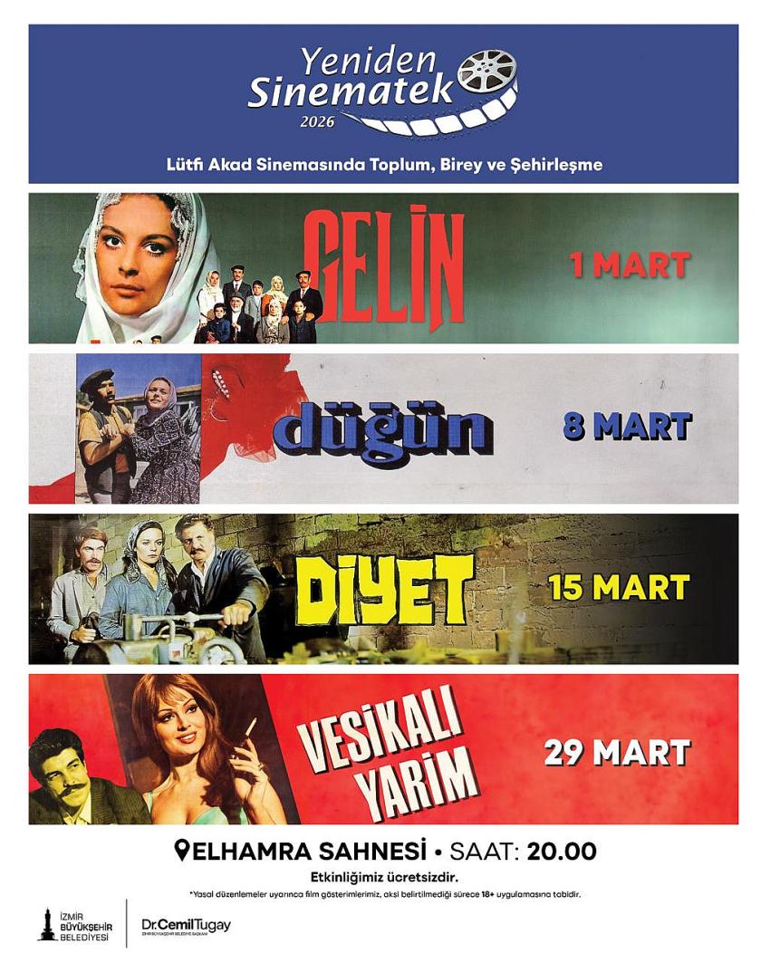 LÜTFİ AKAD FİLMLERİ İZMİRLİLERLE BULUŞUYOR